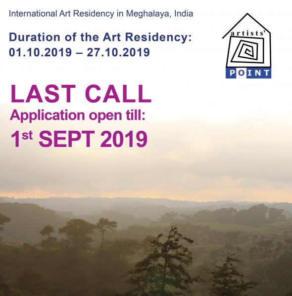 OPEN CALL for International Art Residency Artists&#8217; Point in beautiful natural environment of Meghlaya, India