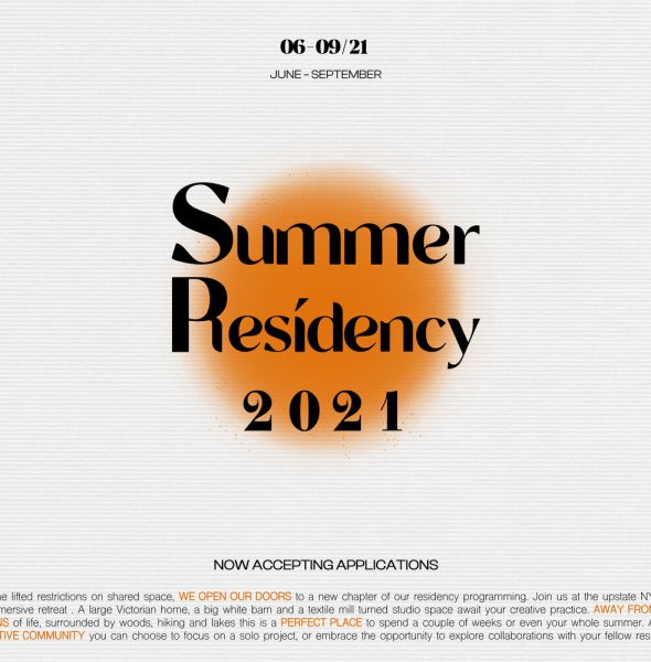 Residency Summer 2021 | Arts Letters &amp; Numbers | Upstate NY